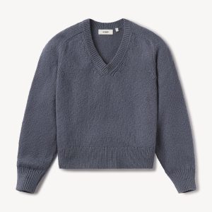 Soft Spun Boxy V-Neck