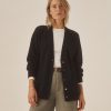 California Cashmere Slouchy Cardigan